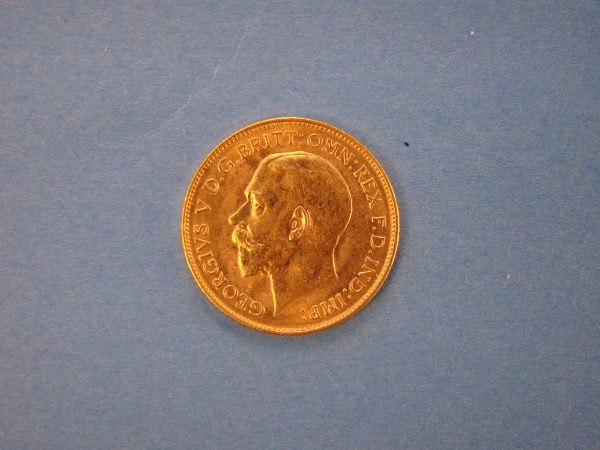 Australia, 1915M, 1/2 Sovereign*