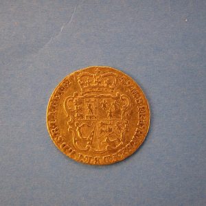 George II, 1749, 1/2 Guinea, EXTREMELY RARE DATE - Image 2