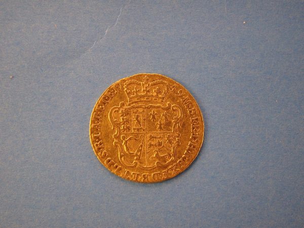 George II, 1749, 1/2 Guinea, EXTREMELY RARE DATE