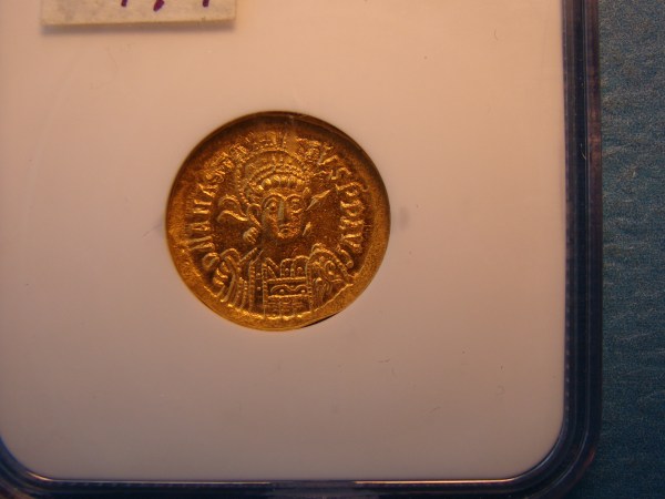 Byzantium, Anastasius I, 491-518, Solidus     SOLD