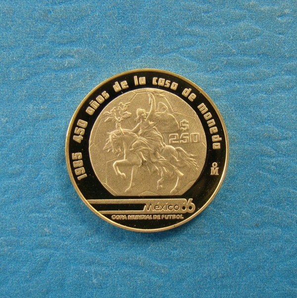 Mexico, 1985, 250P, Proof *