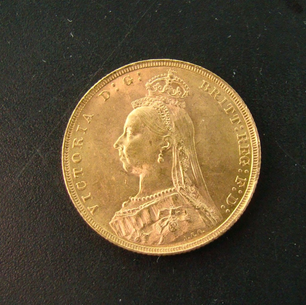 Victoria, 1889, Sovereign