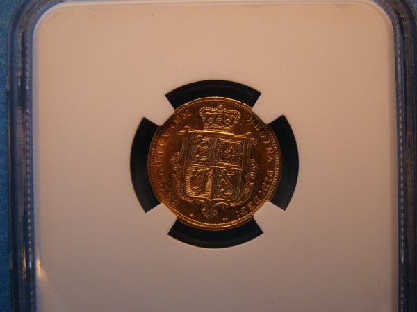 Victoria, 1880, 1/2 Sovereign*