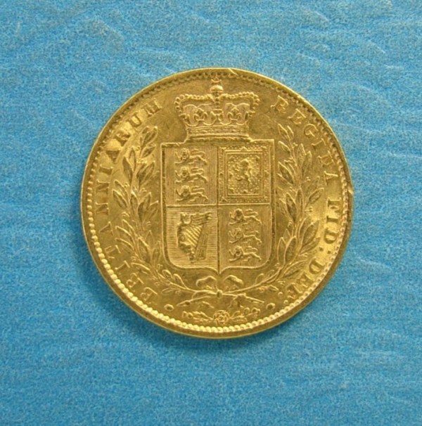 Victoria, 1860, Sovereign, EXT RARE Unbarred 1st A in GRATIA, EX BENTLEY COLLECTION