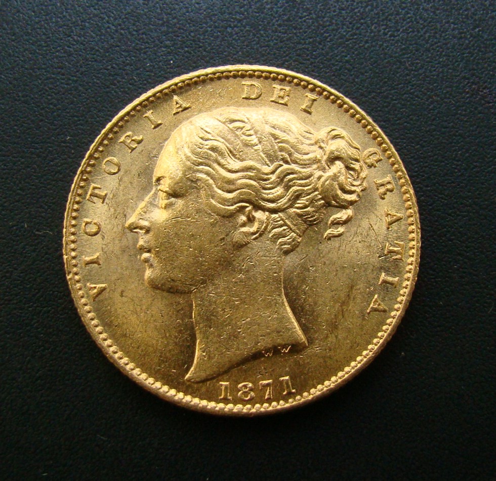 Australia, 1871S, Sovereign - Image 1