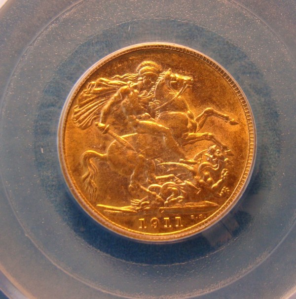 Canada, 1911C, Sovereign