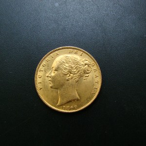 Victoria, 1869, Sovereign  Ex Bentley Collection - Image 1