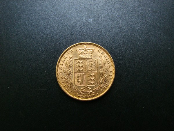 Victoria, 1869, Sovereign,  Ex Bentley Collection