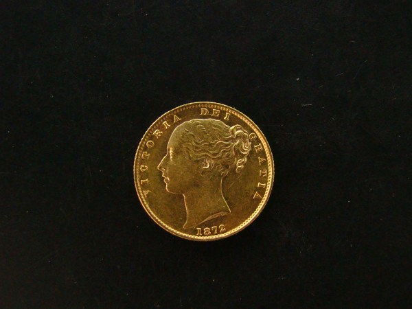 Victoria, 1872, Sovereign, Ex Bentley Collection*