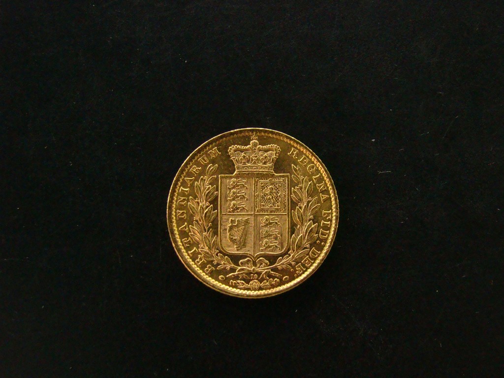 Victoria, 1872, Sovereign, Ex Bentley Collection