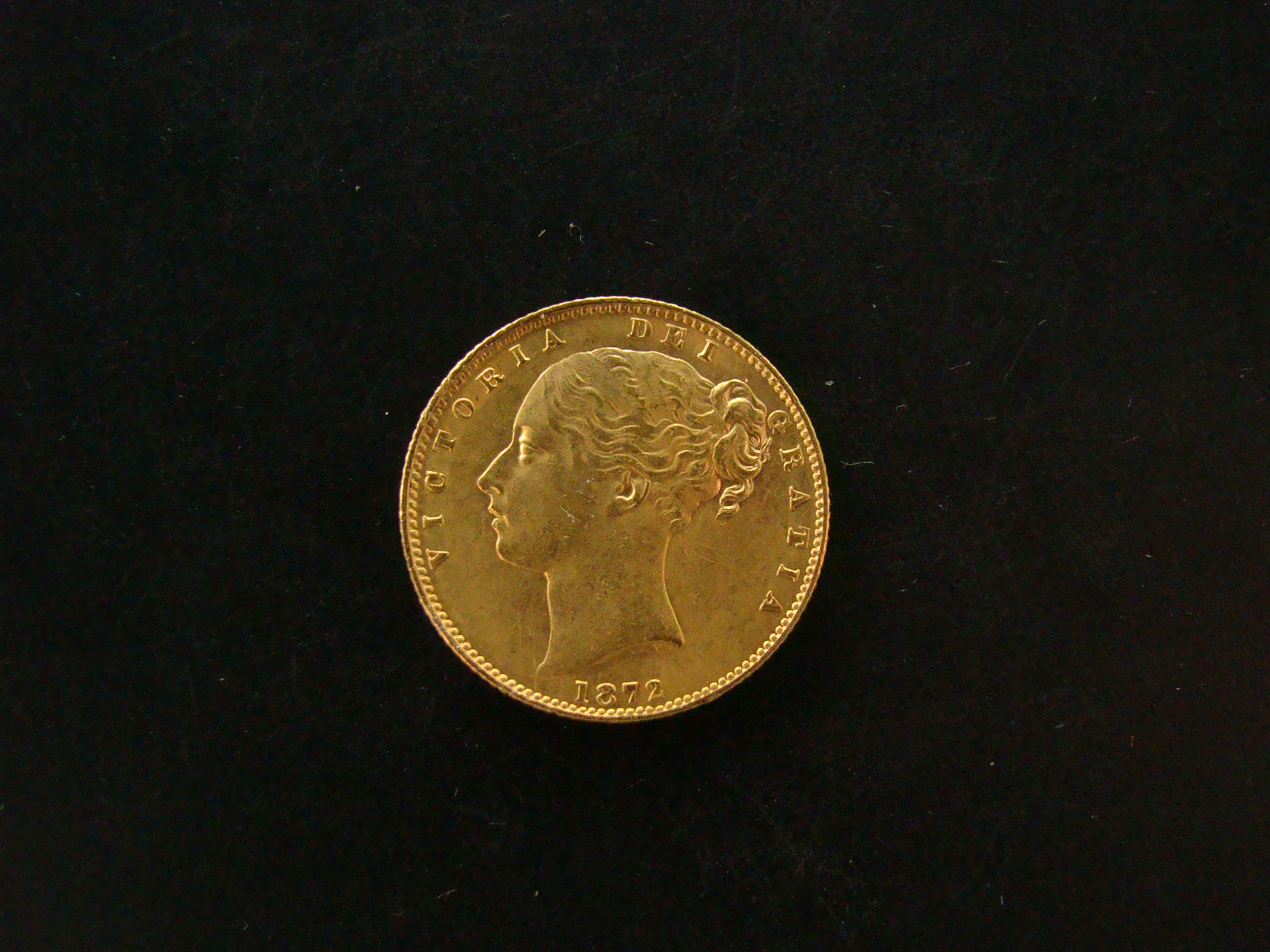 Victoria, 1872, Sovereign - Image 1