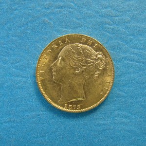 Victoria ,1873, Sovereign, Ex Bentley Collection - Image 1