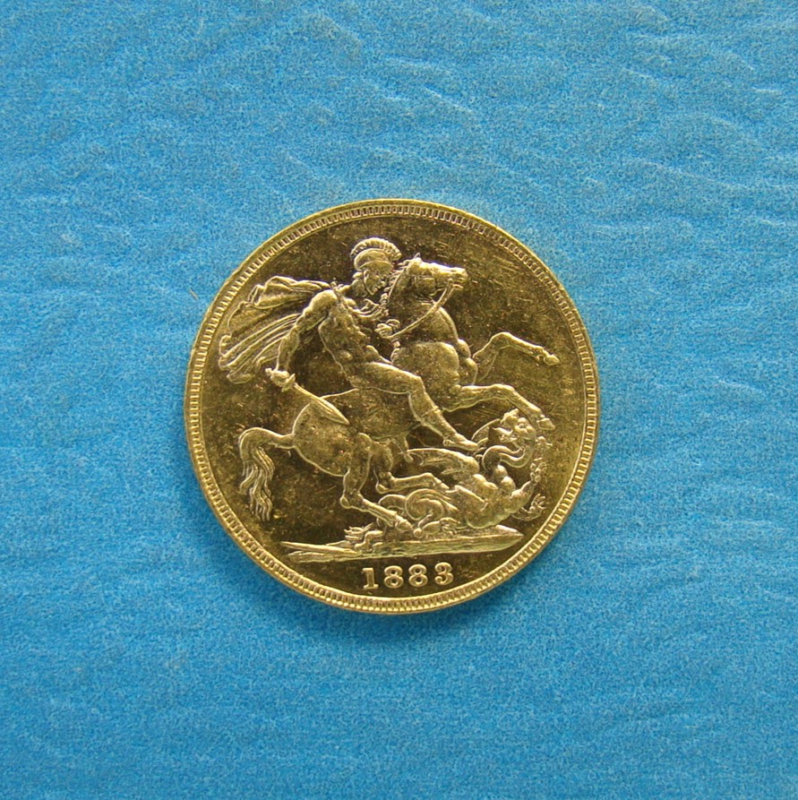 Australia, 1883M, Sovereign - Image 2