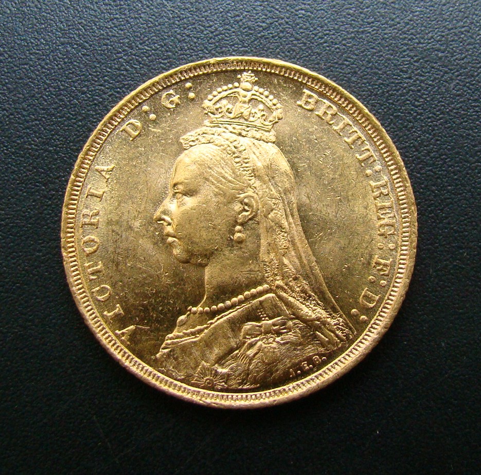 Australia, 1893S, Sovereign - Image 1