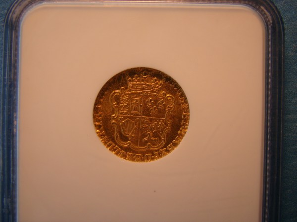 George III, 1775, 1/2 Guinea, EX TERNER COLLECTION  SOLD