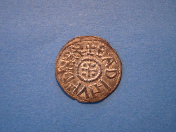 Aethelweard, 845-55, 1D, near MINT STATE EXAMPLE