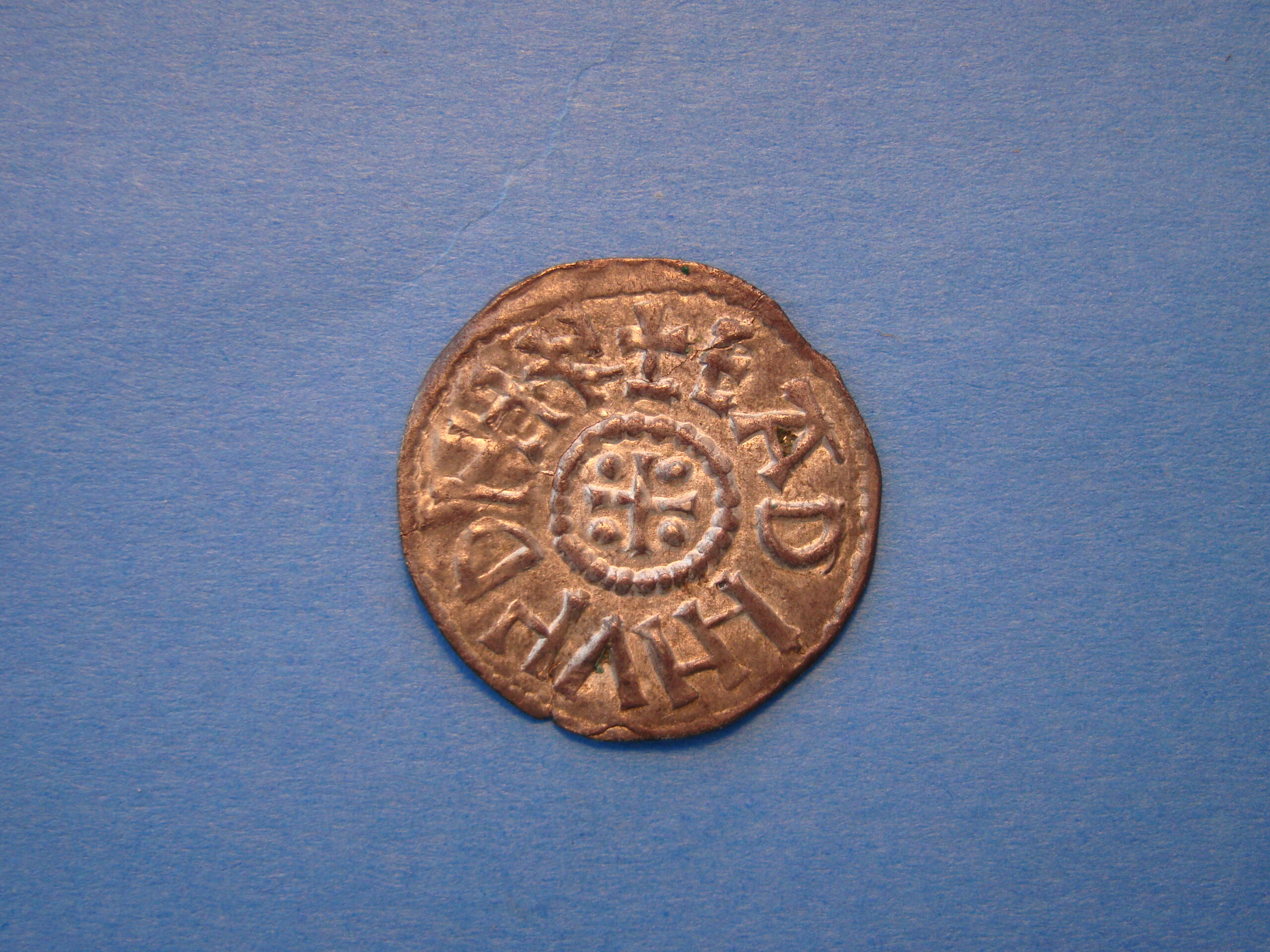 Aethelweard, 845-55, 1D, near MINT STATE EXAMPLE - Image 1