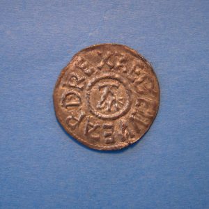 Aethelweard, 845-55, 1D, near MINT STATE EXAMPLE - Image 2
