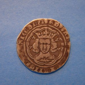 Edward III, 1352, 4d RARE ERROR - Image 1