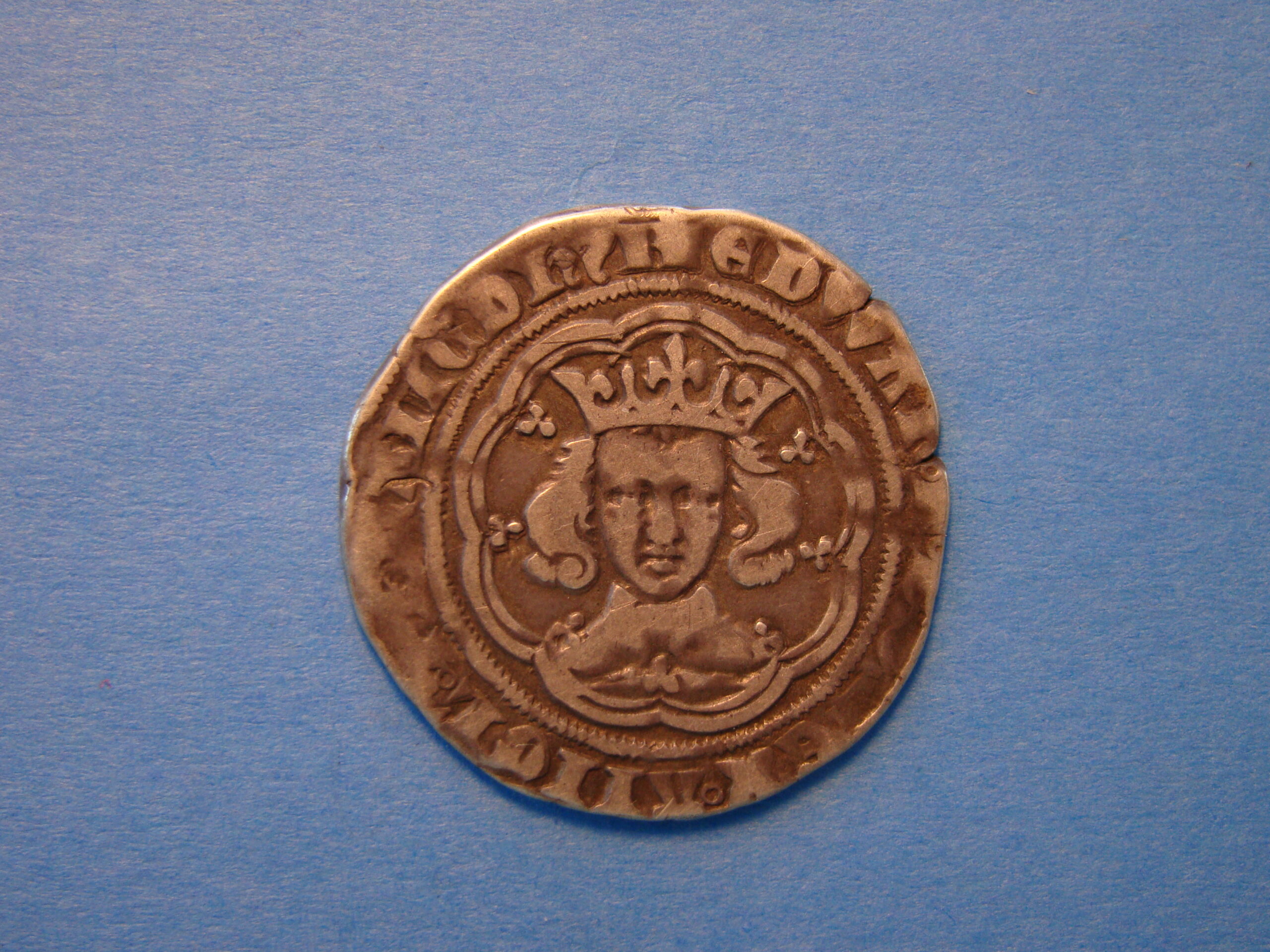 Edward III, 1352, 4d RARE ERROR - Image 1