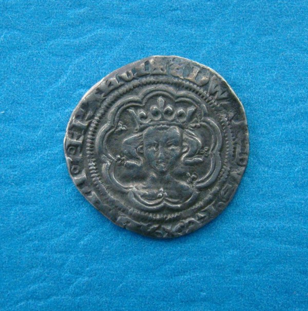 Edward III, 1351-52, 2d, Ext RARE TYPE