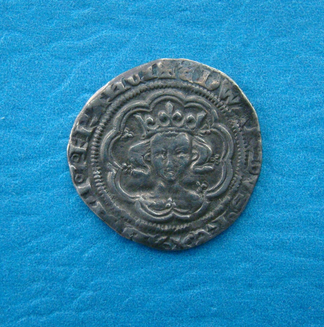 Edward III, 1351-52, 2d, Ext RARE TYPE - Image 1