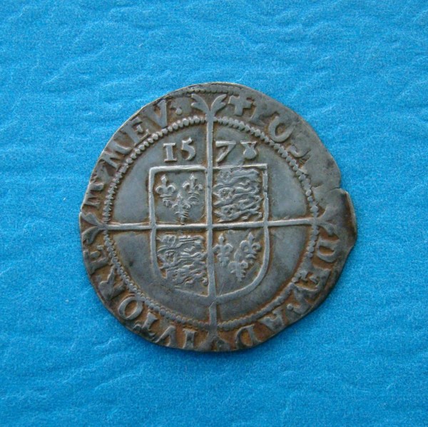 Elizabeth I, 1578, 6d