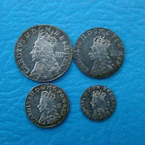 Charles II, 1660-62 Maundy Set, MINT STATE - Image 1