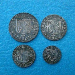 Charles II, 1660-62 Maundy Set, MINT STATE - Image 9