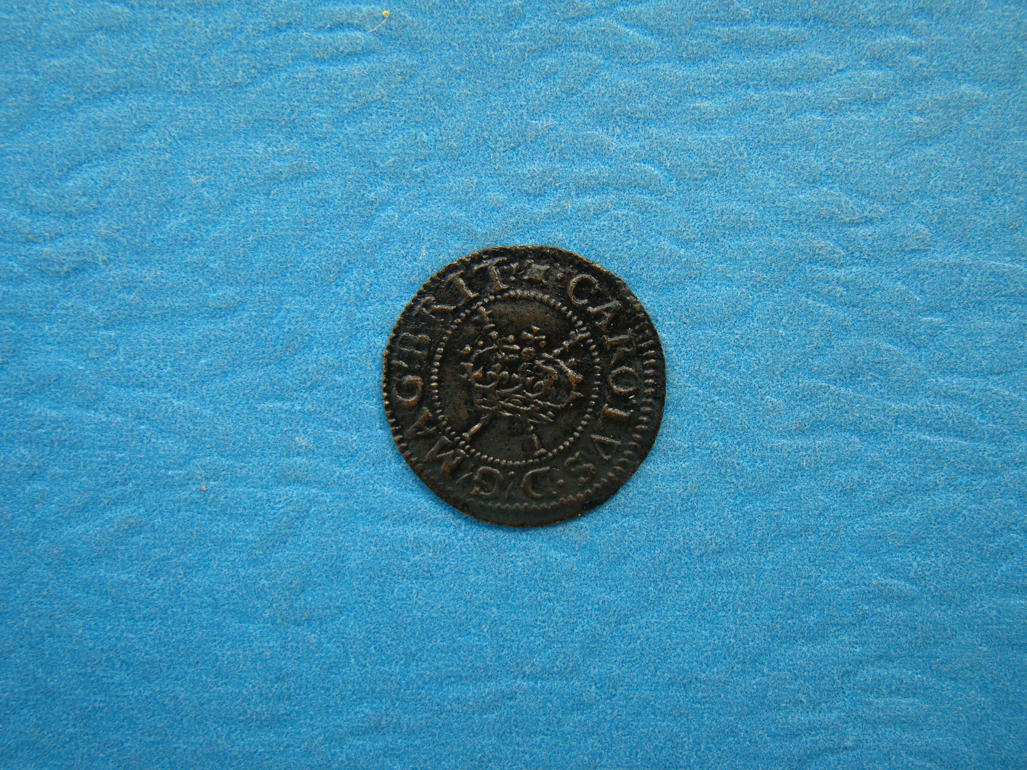 Charles I, 1633-34, 1/4d - Image 1