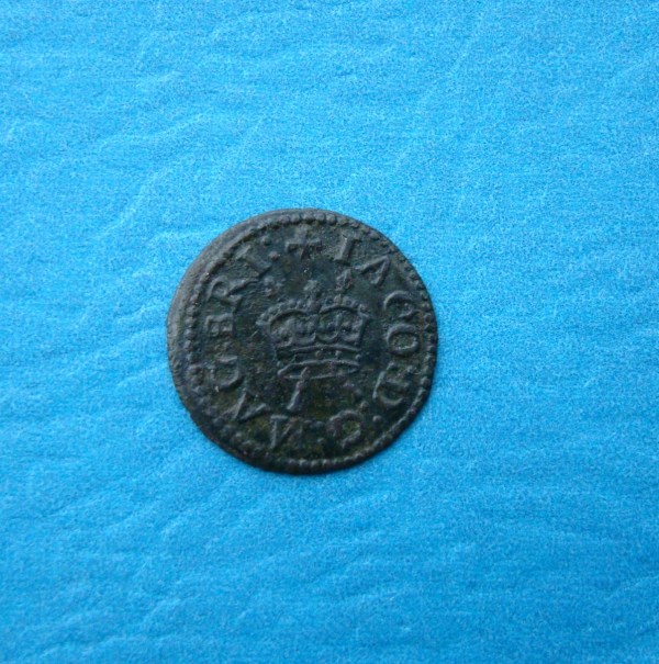 James I, 1613. 1/4d