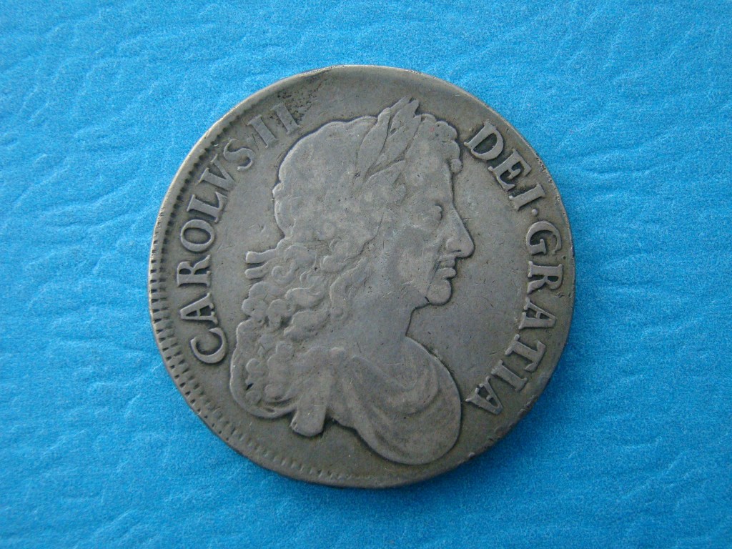 Charles II, 1673, Crown