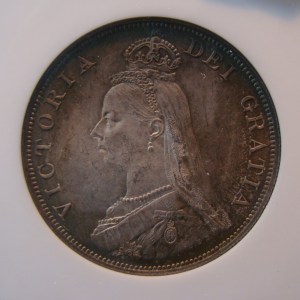 Victoria, 1888, Double Florin - Image 1