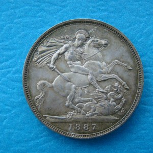 Victoria, 1887, Crown - Image 2