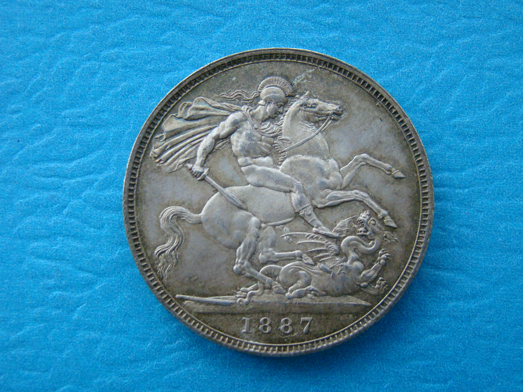 Victoria, 1887, Crown - Image 2