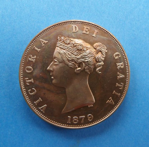 Victoria, 1879, Crown Proof, Three Graces reverse