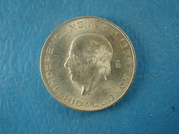 MEXICO, 10 PESOS, 1956