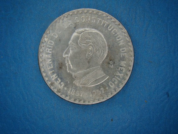 MEXICO, 1957, 10 PESOS