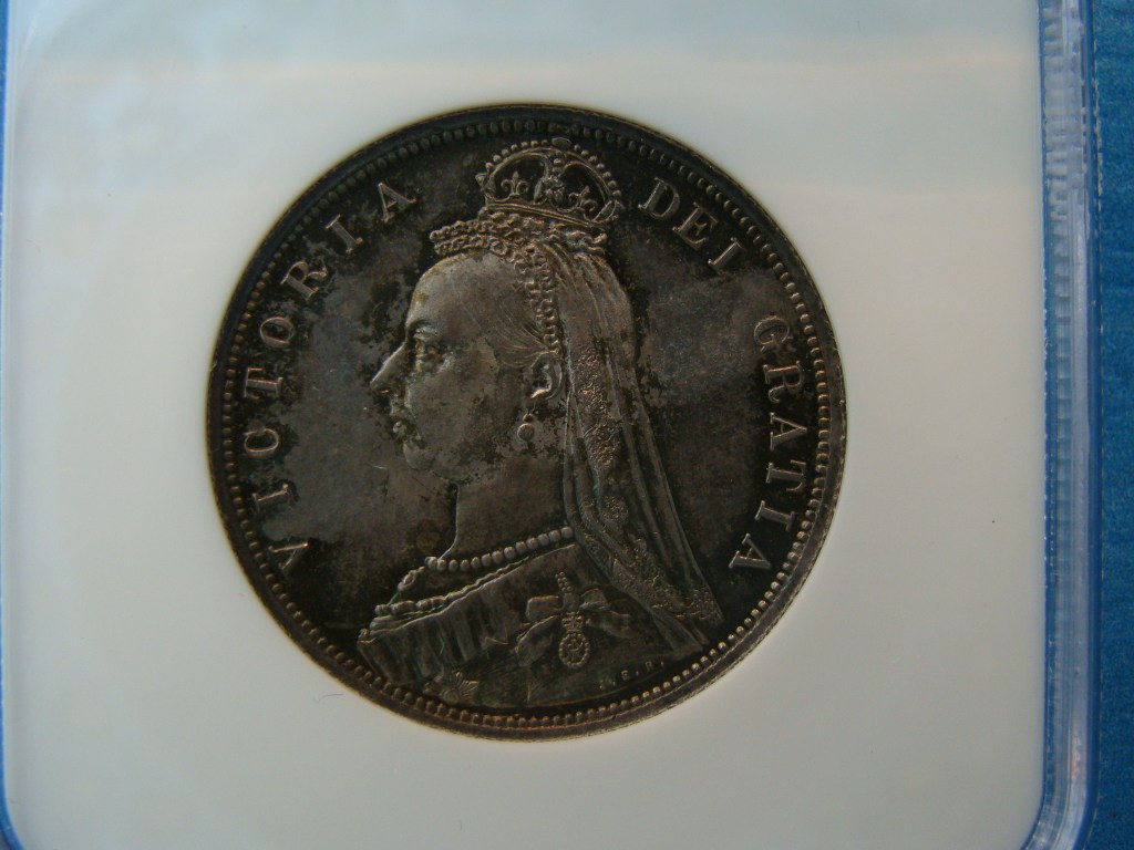 Victoria, 1887, Halfcrown, Proof