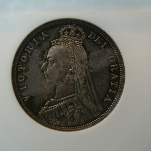 Victoria, 1887, Halfcrown, Proof - Image 1