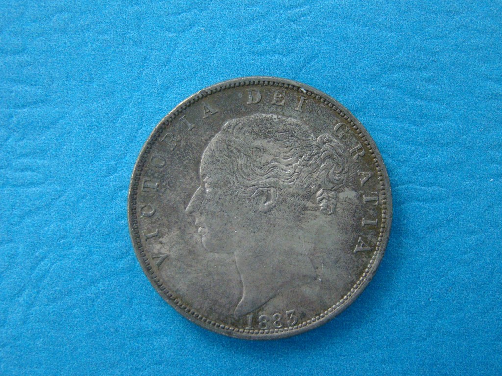 Victoria, 1883, Halfcrown