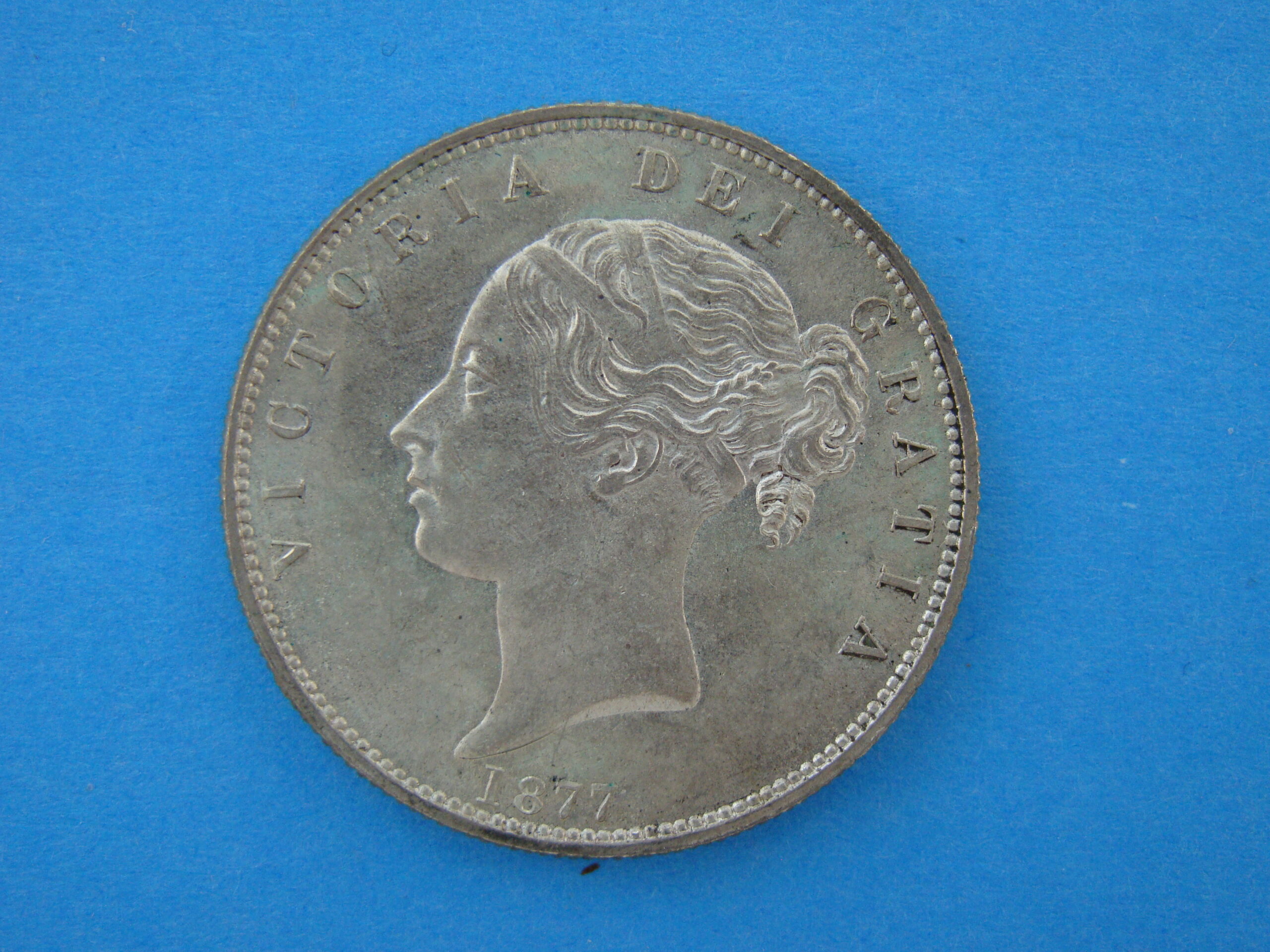 Victoria, 1877, Halfcrown - Image 1