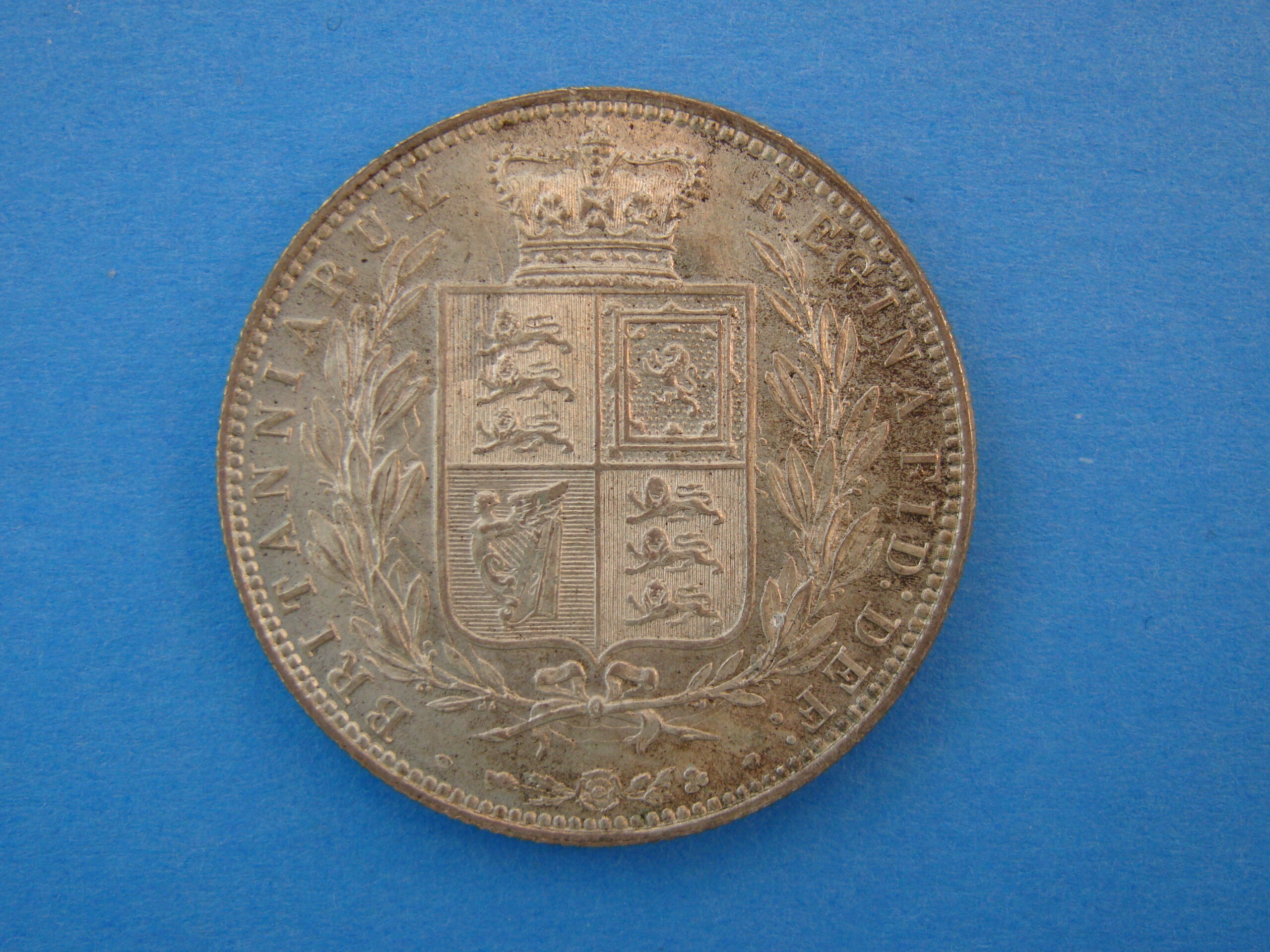Victoria, 1877, Halfcrown - Image 2