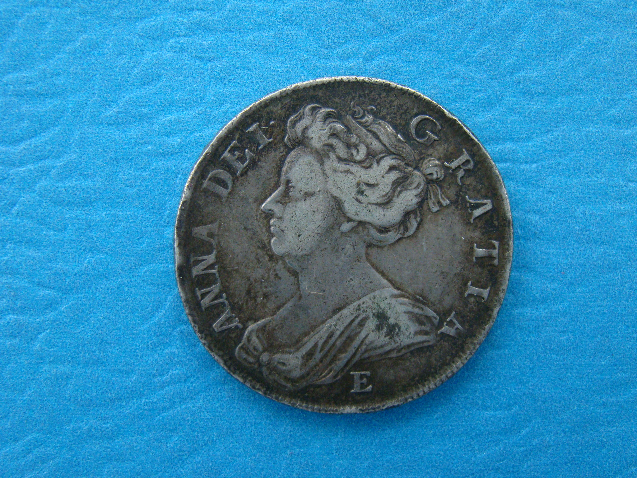 Anne, 1707E, Halfcrown - Image 1