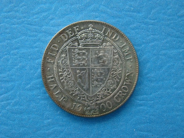 Victoria,1900, Halfcrown