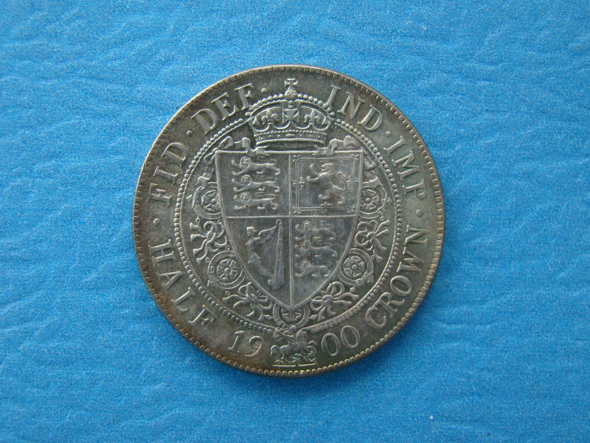 Victoria,1900, Halfcrown - Image 2