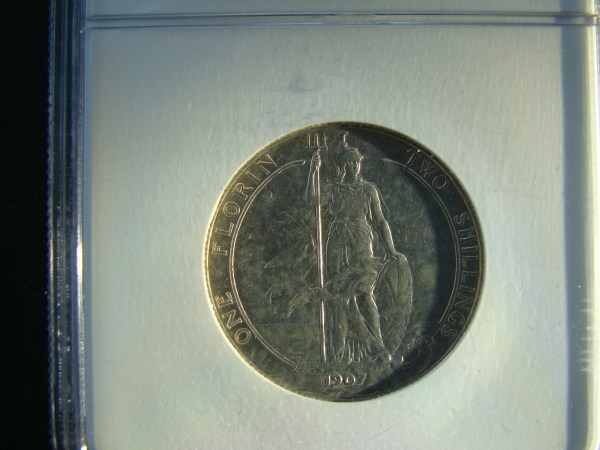 Edward VII, 1907, Florin