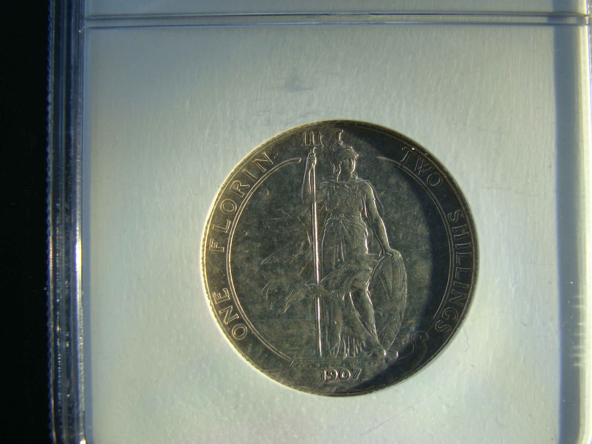 Edward VII, 1907, Florin - Image 2