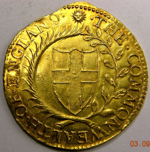 Commonwealth, 1651/49, Unite, Mint State,