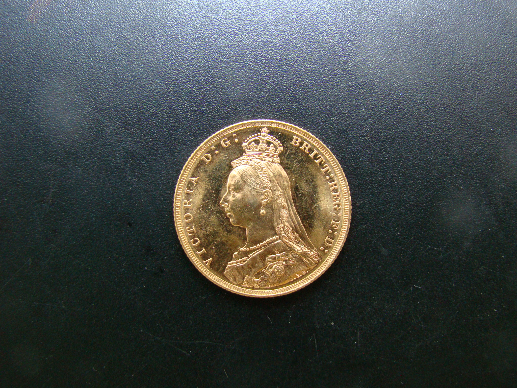 AUSTRALIA, Sovereign, 1889M, HIGHEST GRADED BY NGC OR PCGS - Image 1